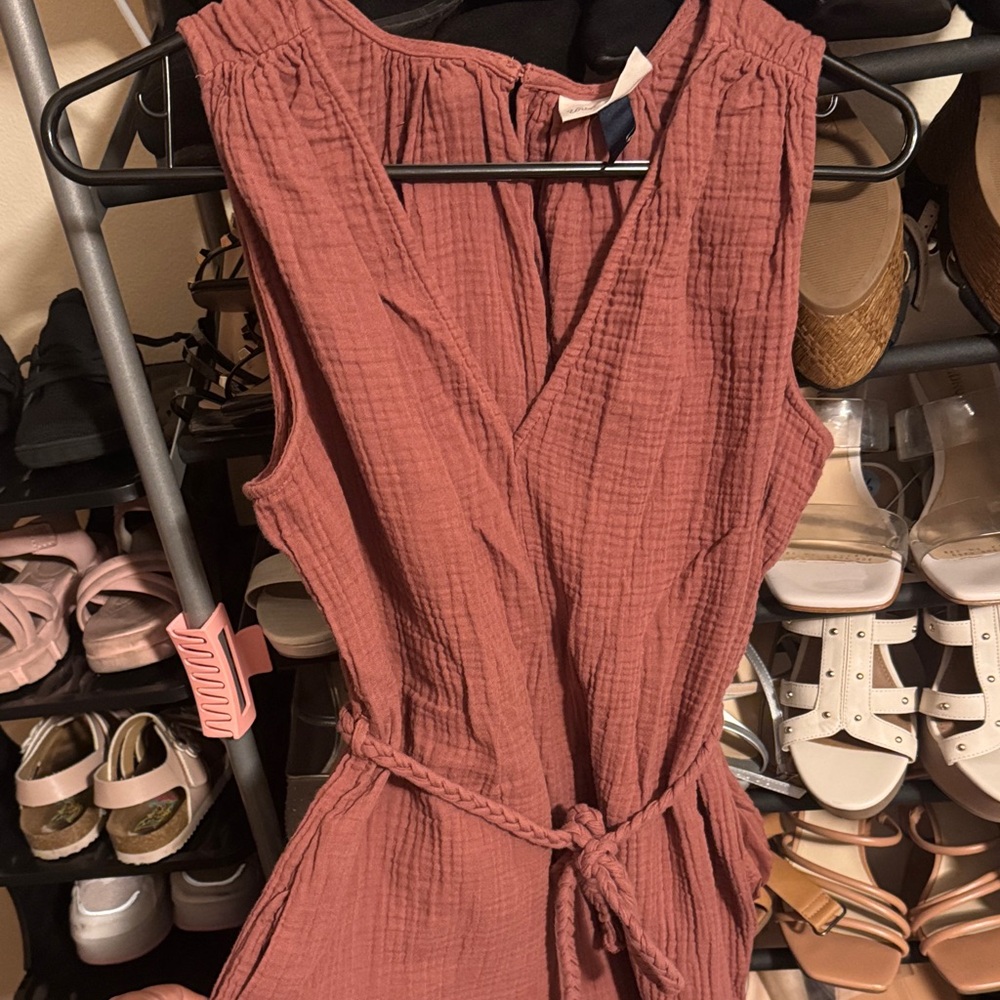 Universal Thread Rust Jumpsuit